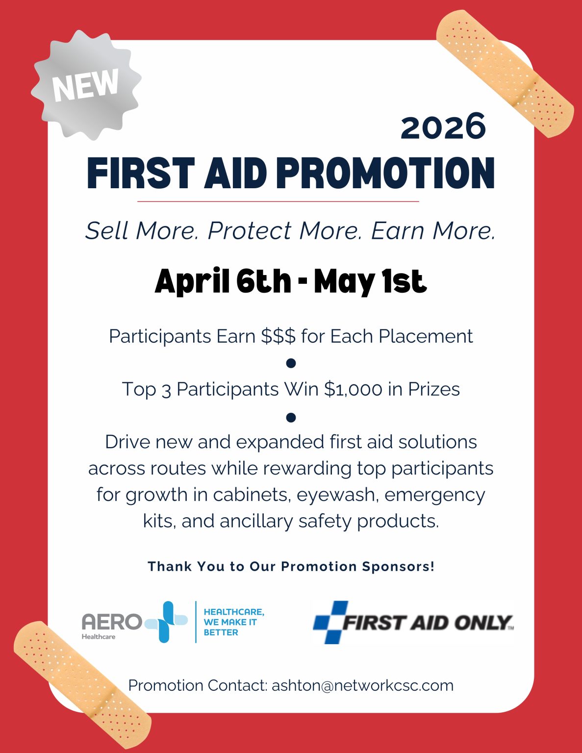 First Promotion 2026 CSC First Aid Promotion – CSCNetwork